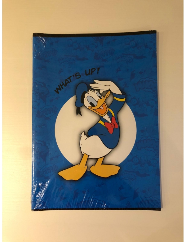 Donald Duck schrift (blauw)